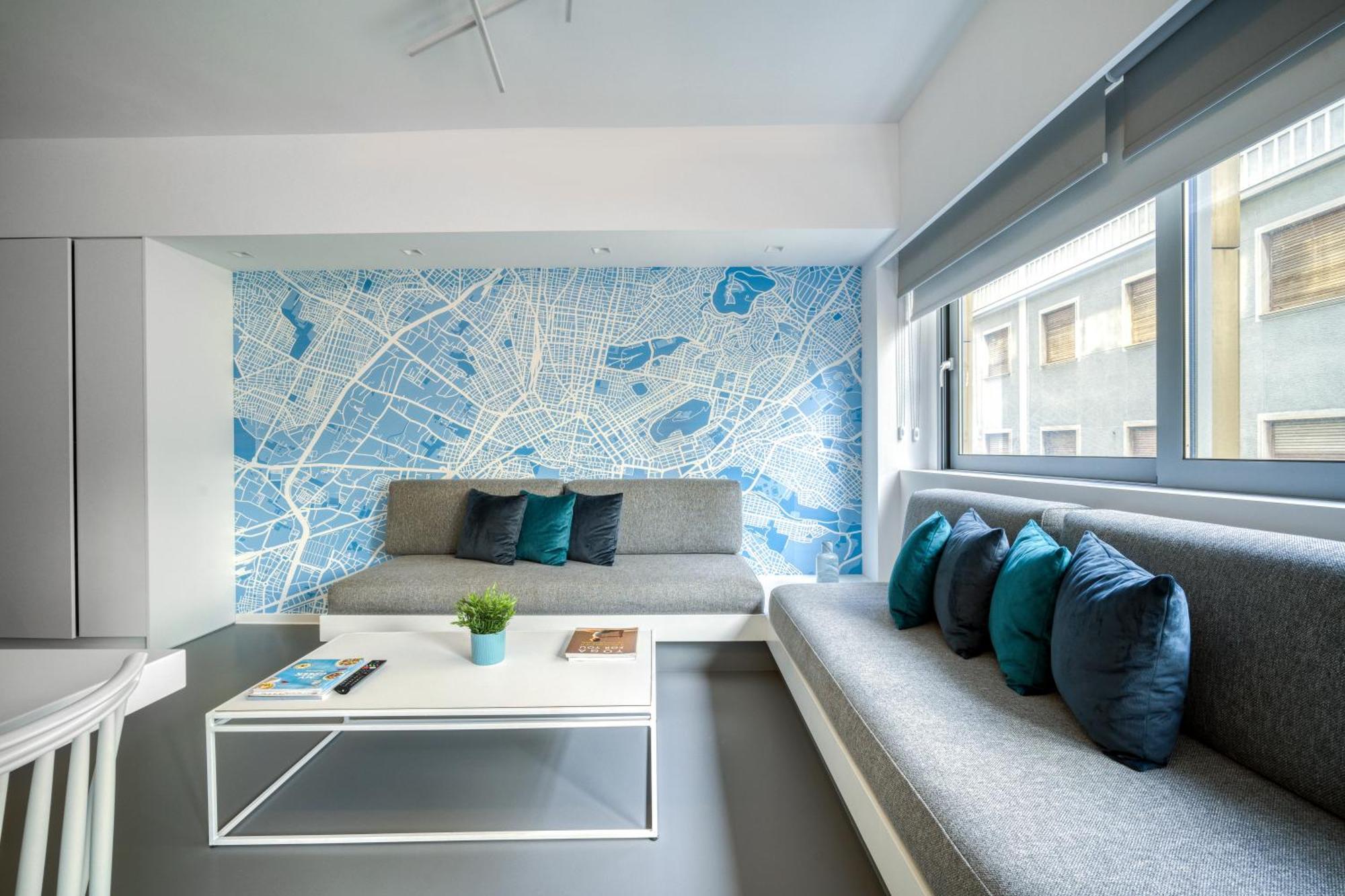 Apartamento Athens Color Cube Habitación foto