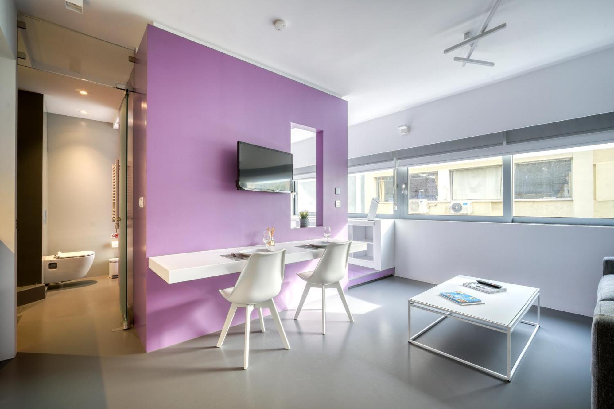 Apartamento Athens Color Cube Habitación foto